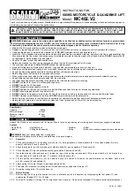 Preview for 1 page of Sealey MC402.V2 Instructions