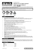 Preview for 1 page of Sealey MC680A Instructions