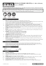 Sealey MCS01 Instructions preview