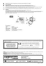 Предварительный просмотр 2 страницы Sealey MD520C-230V Quick Start Manual