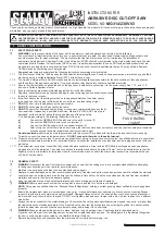 Preview for 1 page of Sealey MG314/230V.V3 Instructions