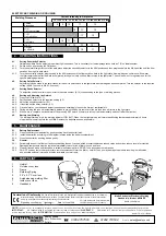 Preview for 2 page of Sealey MIG/LITE Instructions