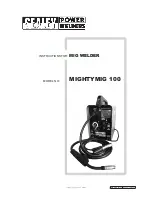 Preview for 1 page of Sealey MIGHTYMIG 100 Instructions Manual