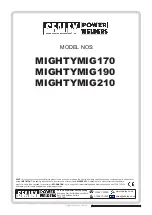 Preview for 8 page of Sealey Mightymig170 Instructions Manual