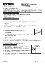 Preview for 1 page of Sealey MK65.V2 Instructions