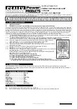 Sealey ML11.V2 Instructions preview