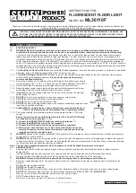 Preview for 1 page of Sealey ML36110F Instructions