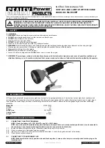 Preview for 1 page of Sealey ML3612WP Instruction Manual