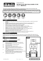 Preview for 1 page of Sealey MS018.V2 Instructions