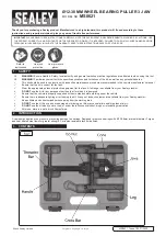 Sealey MS0621 Quick Start Manual preview