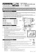 Sealey MS150 Instructions preview