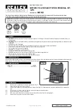 Предварительный просмотр 1 страницы Sealey MS162 Instructions