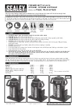 Preview for 1 page of Sealey PBJ20 Manual