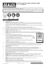 Sealey PC200.V3 Quick Start Manual preview