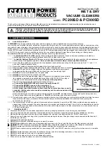 Предварительный просмотр 1 страницы Sealey PC200SD Instructions