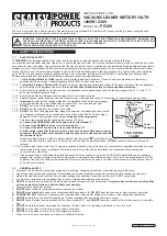 Preview for 1 page of Sealey PC300 Instructions