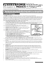 Предварительный просмотр 1 страницы Sealey PC3401.V2 Instructions