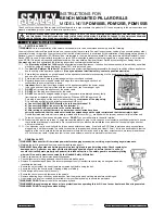 Preview for 1 page of Sealey PDM100B Instruction Manual