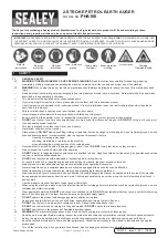 Preview for 1 page of Sealey PHA100 Instructions