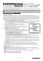 Preview for 1 page of Sealey Power Products PC80 Instructions