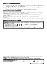 Preview for 2 page of Sealey POWER PRODUCTS SA821 Instructions