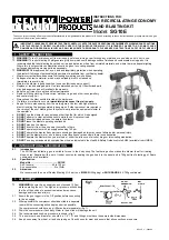 Предварительный просмотр 1 страницы Sealey POWER PRODUCTS SG10E Instructions