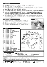 Предварительный просмотр 2 страницы Sealey POWER PRODUCTS SG10E Instructions