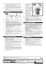 Предварительный просмотр 2 страницы Sealey POWER PRODUCTS SM221 Instructions