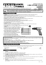 Sealey POWER TOOLS Generation Series Instructions preview