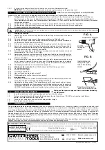 Предварительный просмотр 3 страницы Sealey POWER TOOLS HS100CE Instructions