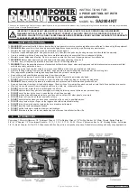 Sealey Power Tools SA2004KIT Instructions preview