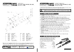 Preview for 1 page of Sealey POWER TOOLS SA52 Instructions