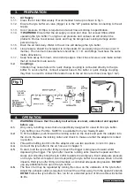 Предварительный просмотр 2 страницы Sealey Power Tools SA651.V3 Instructions