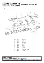 Предварительный просмотр 2 страницы Sealey POWER TOOLS SA96 Instructions