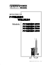 Sealey POWERMIG2500 Instructions Manual preview