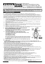 Предварительный просмотр 2 страницы Sealey POWERMIG3525 Instructions Manual