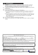 Preview for 3 page of Sealey PREMIER SA622.V2 Instructions