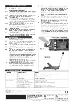 Preview for 2 page of Sealey PREMIER VIKING 2010LR Instructions