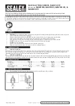 Preview for 1 page of Sealey QAVE100 Quick Start Manual