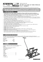 Preview for 1 page of Sealey Quality MACHINERY MC402.V3 Instructions