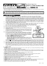 Preview for 1 page of Sealey Quality MACHINERY SM48.V3 Instructions