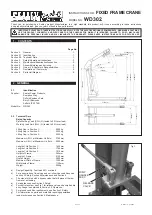 Предварительный просмотр 1 страницы Sealey Quality MACHINERY WD302 Instructions