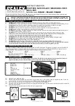 Sealey RB320E Instructions preview