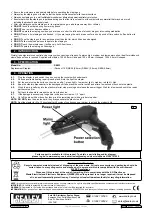 Preview for 2 page of Sealey RE023 Instructions