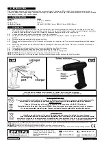 Preview for 2 page of Sealey RE024 Instructions