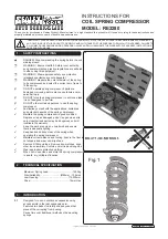 Sealey RE2280 Instructions preview