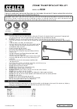 Sealey RE89 Quick Start Manual preview