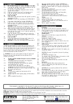 Preview for 2 page of Sealey REG/MM.V2 Instructions