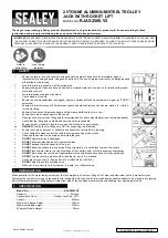 Sealey RJAS2500.V3 Quick Start Manual preview