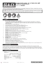 Preview for 1 page of Sealey ROADSTART RS1200 Instruction Manual